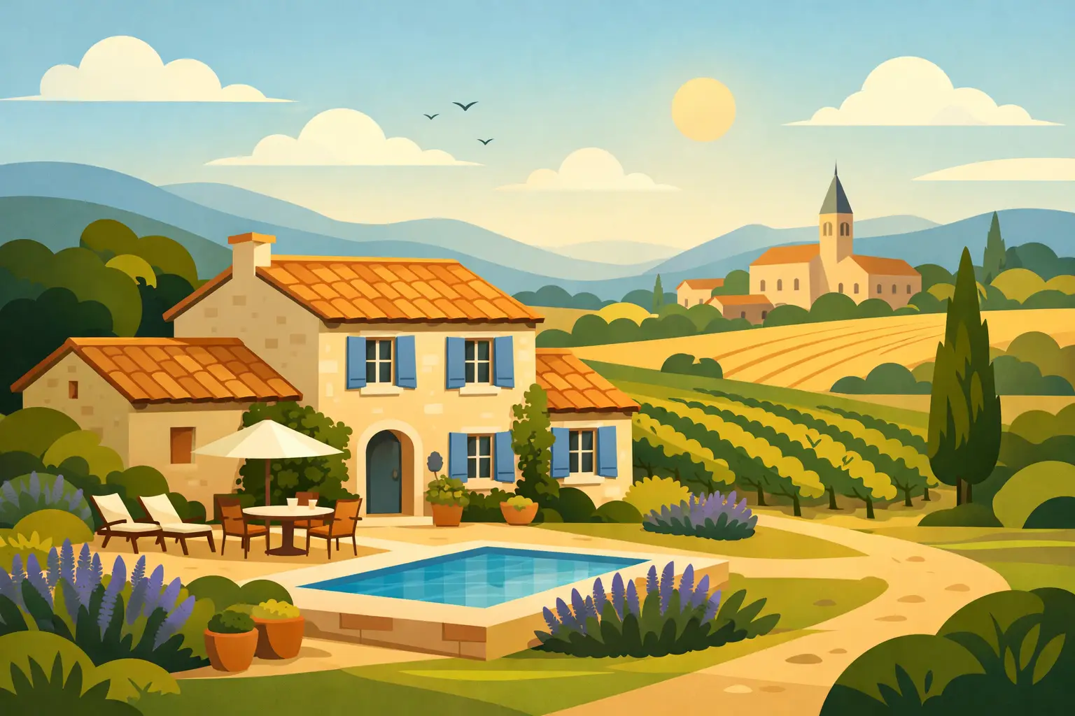 A Rural Bed and Breakfast in Southern France