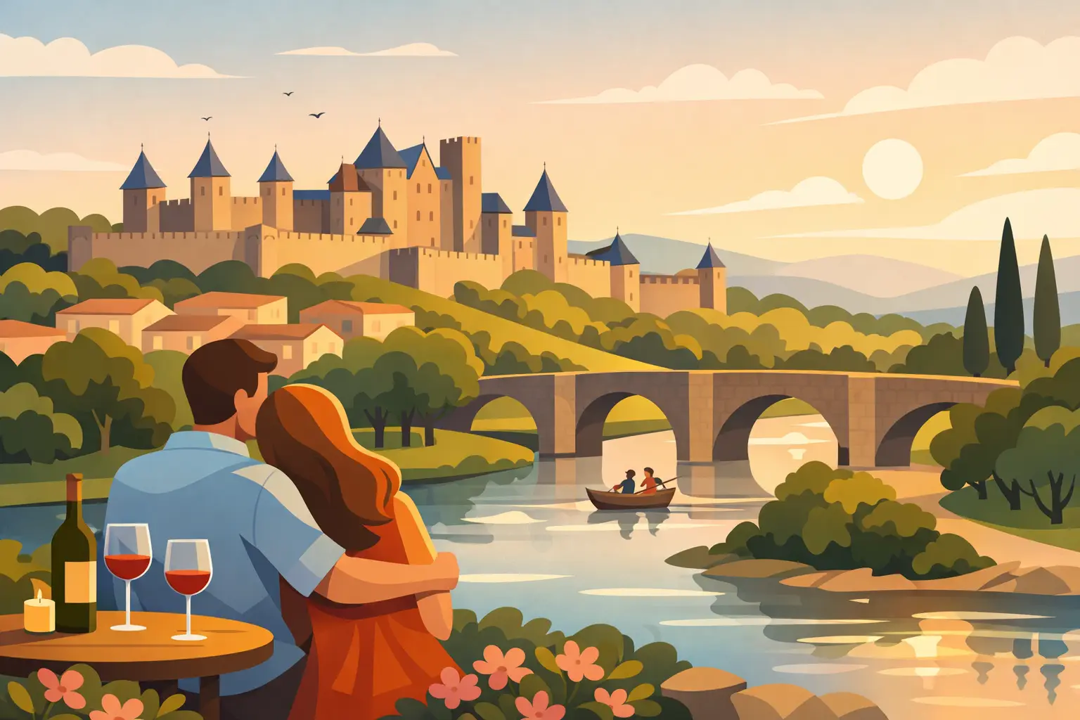 Plan a Romantic Weekend Break in Carcassonne