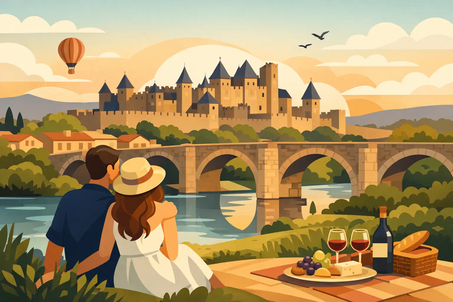 A Carcassonne Couples Weekend Itinerary in 3 Days