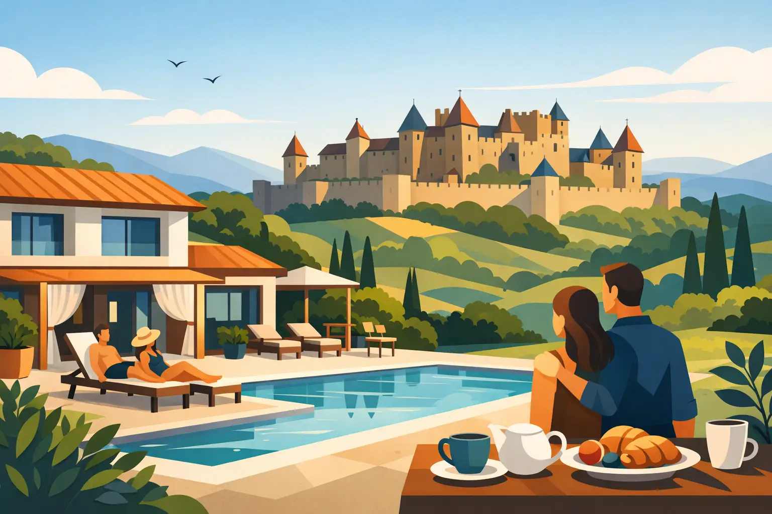 Adults Only B&B Carcassonne for a Peaceful Stay